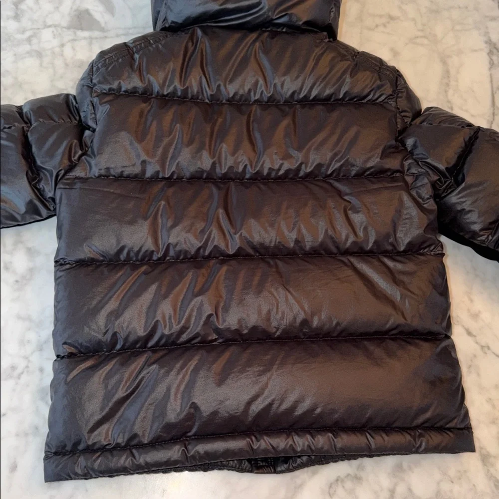 Limited Edition Moncler x Batman Kids Black Puffer Jacket